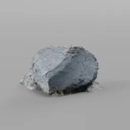 Basalt Rock Volcanic PBR Scan E