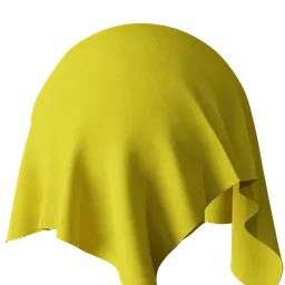 Light Yellow Soft Suede Fabric