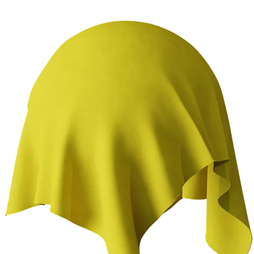 Light Yellow Soft Suede Fabric