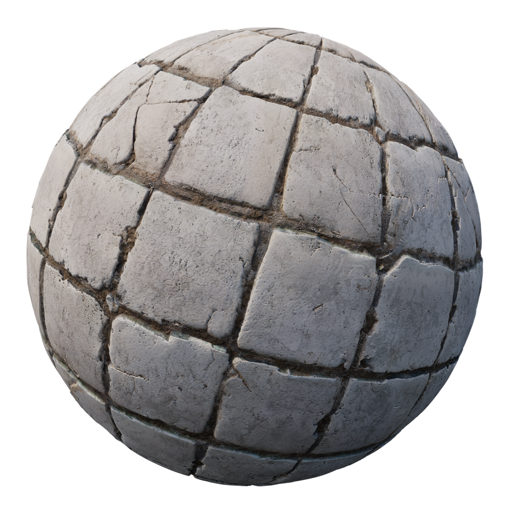 blenderkit-download-the-free-old-concrete-tiles-material