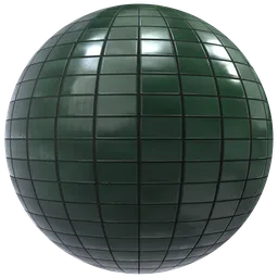 Glossy Black Emerald Floor Tiles