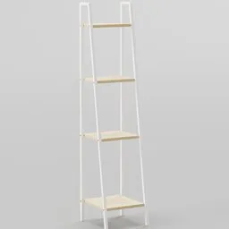 4-tier ladder shelf S