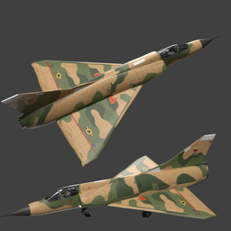 Mirage fighter jet