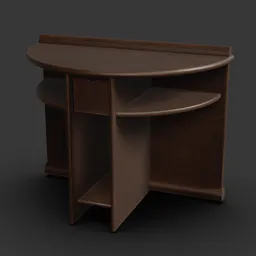 Brown Wood Night Stand
