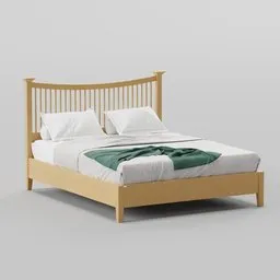 Gold silent Bed