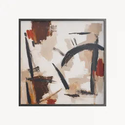 Abstract Painting Gestural-Inspired