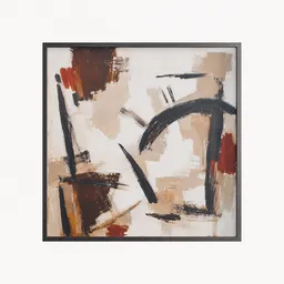 Abstract Painting Gestural-Inspired