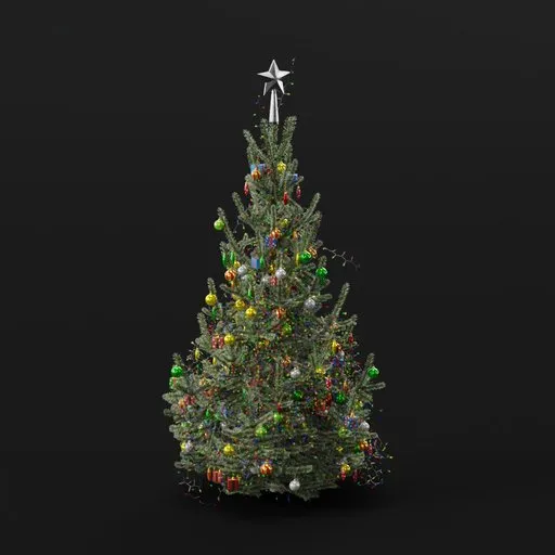 Christmas Tree Deco Snow