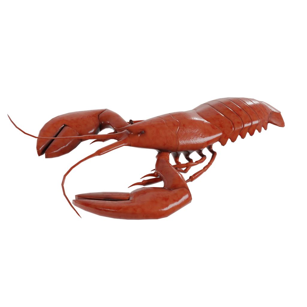 Lobster Food models BlenderKit