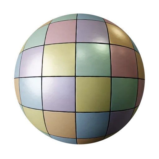 Colored Pastel Tiles