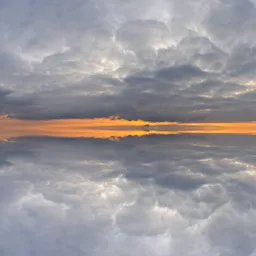 Infinite Real Sky HD - Cloudy Sunset