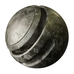 Weathered Galvanized Steel