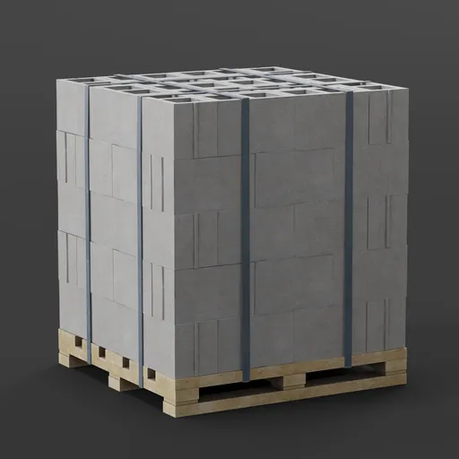 Cinderblock Pallet