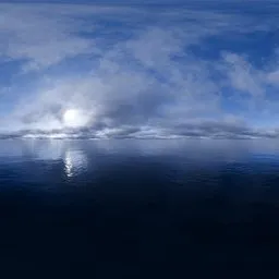 Pristine Marine Cloudscape