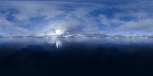 Pristine Marine Cloudscape