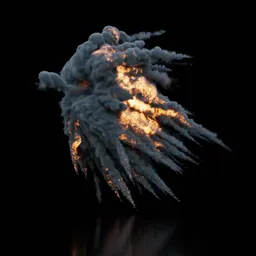 Aerial Explosion Static