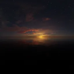 Night Stars Sky Twilight