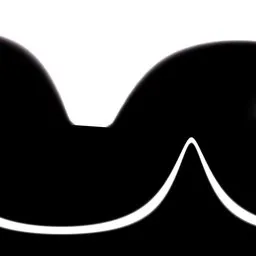 Black white studio light