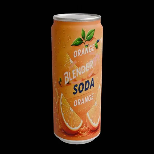 Realistic Soda Can