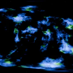 Blue Nebulas