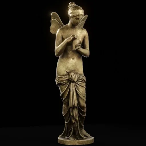 statue of Brass Psyche