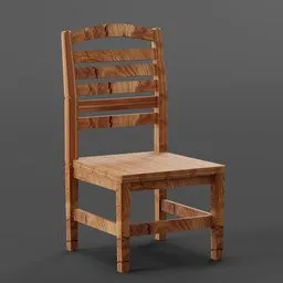 Wooden chair