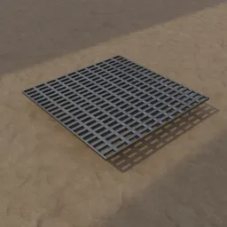 Square Hole Perforated Panel