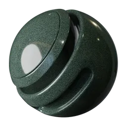 Procedural Green Granite