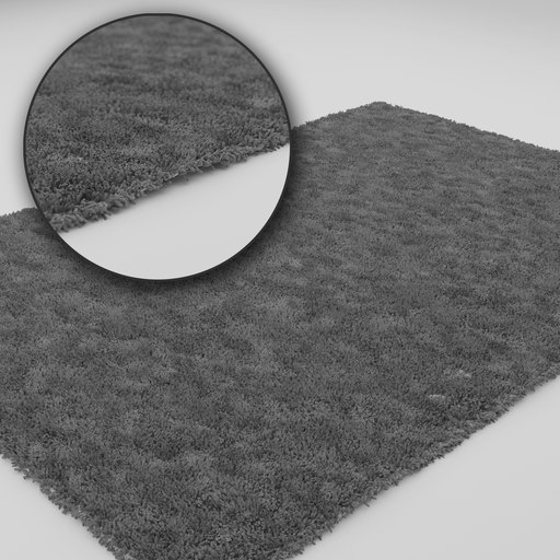 Modern grey carpet