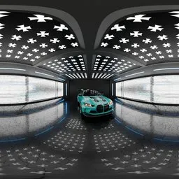 Studio - Car Garage Studio HDRI