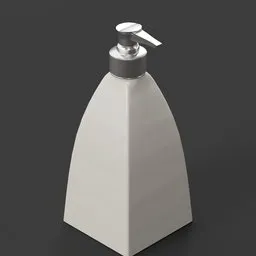 Porcelain soap dispenser