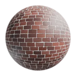 Dark brick for facade