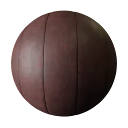 Old used leather strips