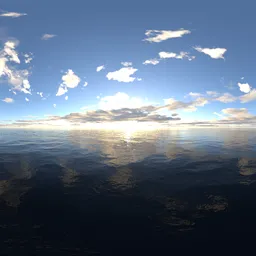 Sunset yellow light 16k