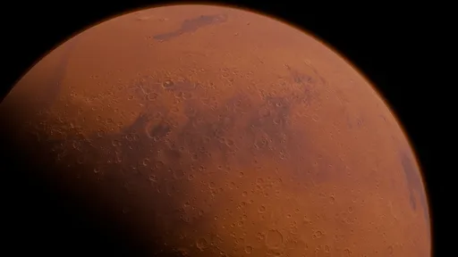 Highly detailed Mars 3D model with textured surface and atmospheric layer, optimal for Blender rendering and planetary visualizations.