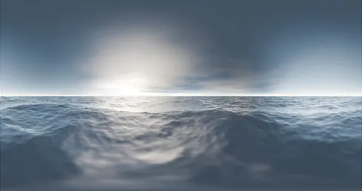 Bright Ocean Noon