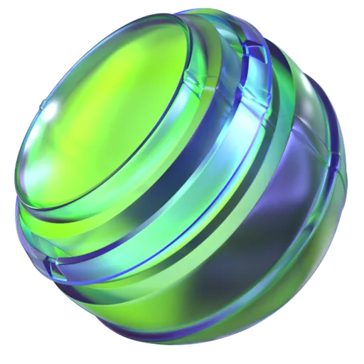 Dual Color Dichroic Glass