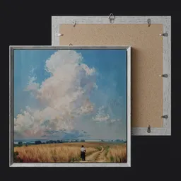 Painting Art Cloud / Picture Realistic