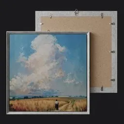 Painting Art Cloud / Picture Realistic