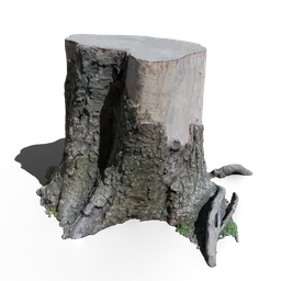 Cut Tree Stump C