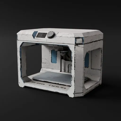 Industrial Sci-Fi 3D Printer