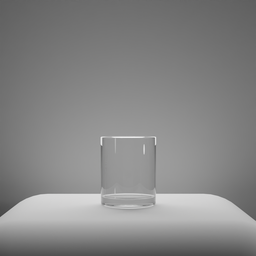 "Explore our tableware set 3D models in Blender 3D, including the Shot Glass 1. This monochrome model is perfect for your rendering needs, showcasing a minimalistic style. Version 1 of our shot glass pack will impress your audience."