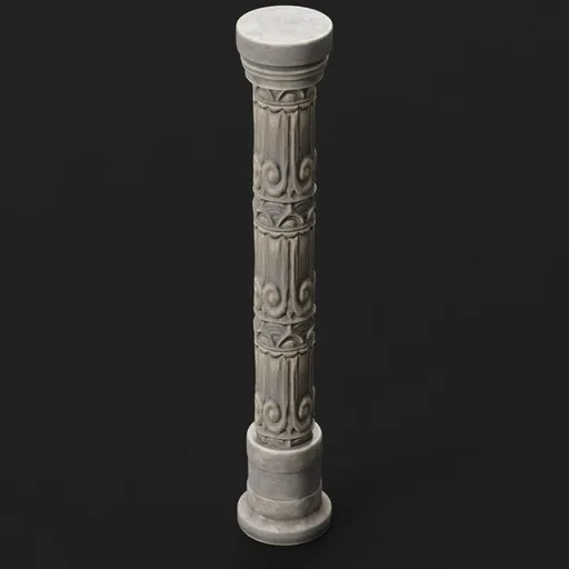 Pillar Stone Scroll Narrow