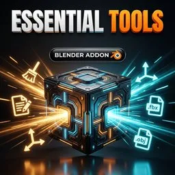 Essential Tools - Ultimate Blender Workflow Utility Addon