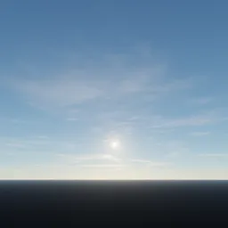 Blue Sunny Sky