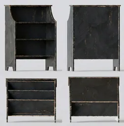 Antique Primitive Dish Shelf