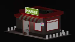 Supermarket store