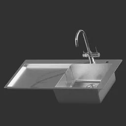 Sink S71 S717-F450 CT BK