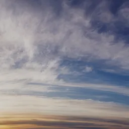 Sunset Sky Panorama Backdrop