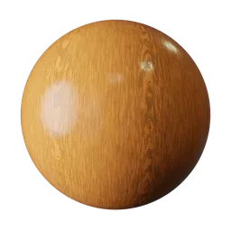Procedural polished wood